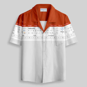 Excel Funny Work Shirt 3 Pocket Hawaiian Shirt