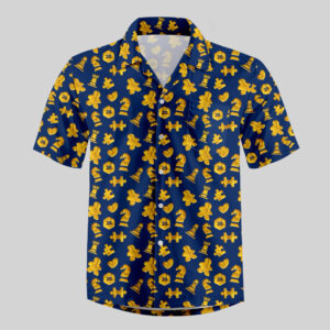 Fried Chicken Board Game Pocket Hawaiian Shirt