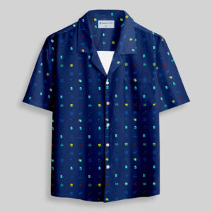 Tech Icons Pocket Hawaiian Shirt