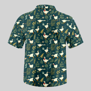 Alternative view of Goose Pocket Hawaiian Shirt