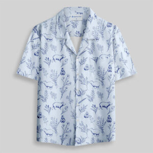 Capybara Pocket Hawaiian Shirt