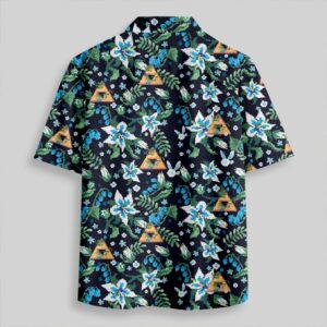 Alternative view of Silent Princess Pocket Hawaiian Shirt