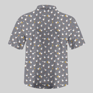 Alternative view of Goose Game 3 Pocket Hawaiian Shirt