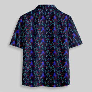 Alternative view of Scifi Space Icon Pocket Hawaiian Shirt