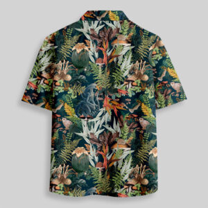 Alternative view of Jungle Alien Pocket Hawaiian Shirt