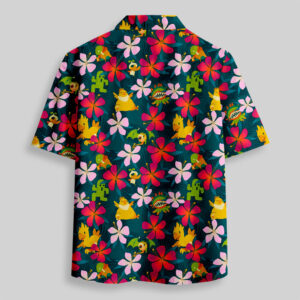 Alternative view of Summoned Beast Pocket Hawaiian Shirt