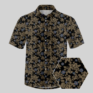 Alternative view of Dice Game Pocket Hawaiian Shirt