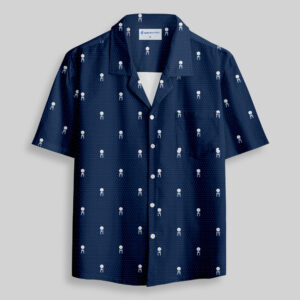 USS Enterpris Icon Pocket Hawaiian Shirt