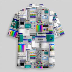 Alternative view of Tech Throwback Pocket Hawaiian Shirt