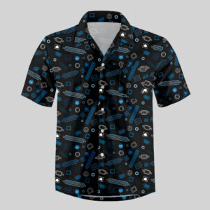 Computer Port Pocket Hawaiian Shirt