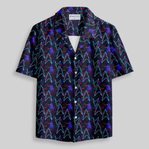 Scifi Space Icon Pocket Hawaiian Shirt