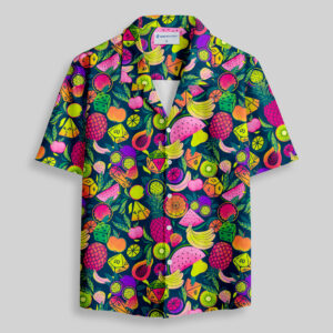 Fruit DND Pocket Hawaiian Shirt