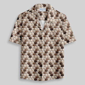 Medieval Science Fiction Map Pocket Hawaiian Shirt
