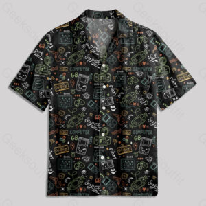 Game Boy 2 Pocket Hawaiian Shirt