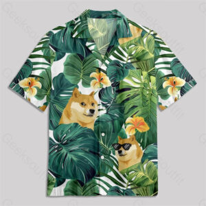 Hawaii Dog Pocket Hawaiian Shirt