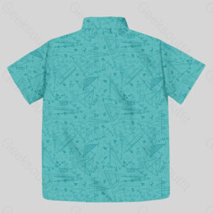 Alternative view of Mathematical Geometry Pocket Hawaiian Shirt