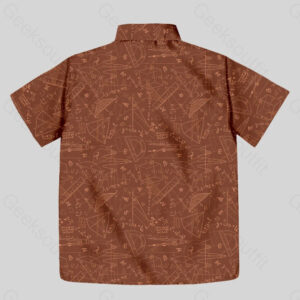 Alternative view of Mathematical Geometry 2 Pocket Hawaiian Shirt