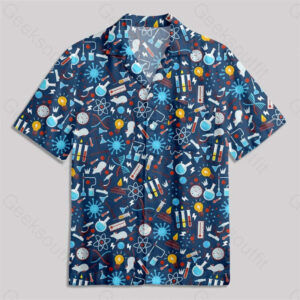 Science Pocket Hawaiian Shirt